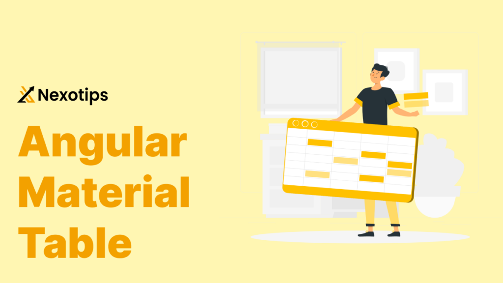 Angular Material Table