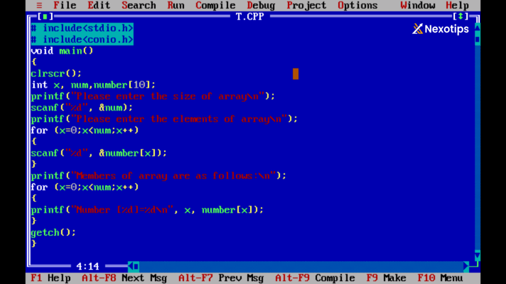 Arrays in C 