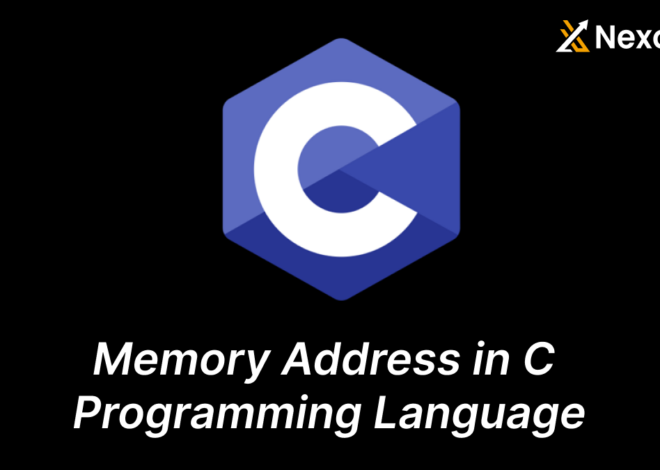 Memory Address in C: A Comprehensive Guide