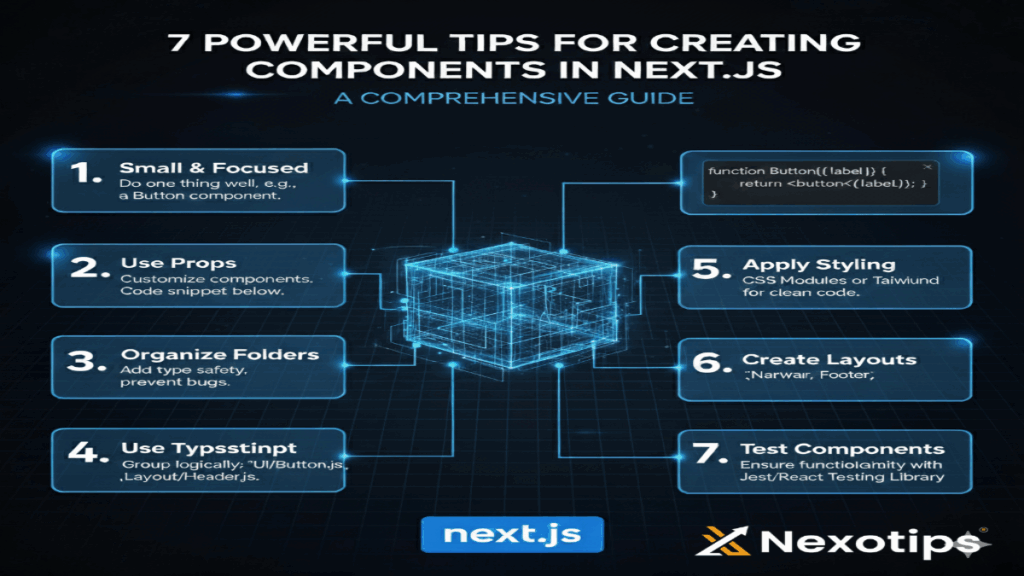 7 powerful tips for create component in next.js