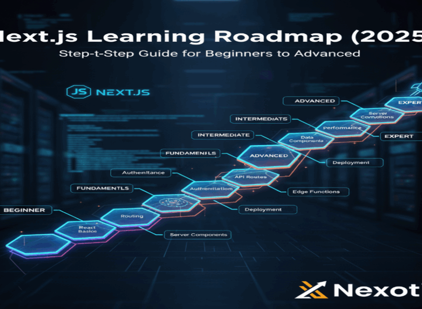 Next.js Learning Roadmap (2025): Step-by-Step Guide for Beginners to Advanced
