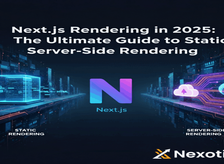 Next.js Rendering in 2025: The Ultimate Guide to Static vs Server-Side Rendering