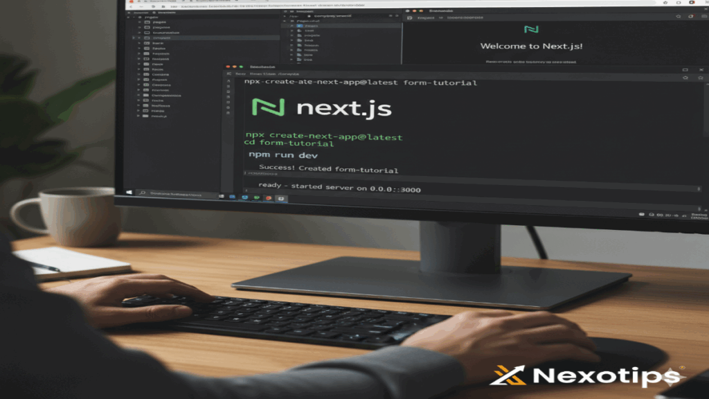 Setting Up a New Next.js Project for  Forms in Next.js